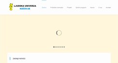 Desktop Screenshot of lu-kocevje.si